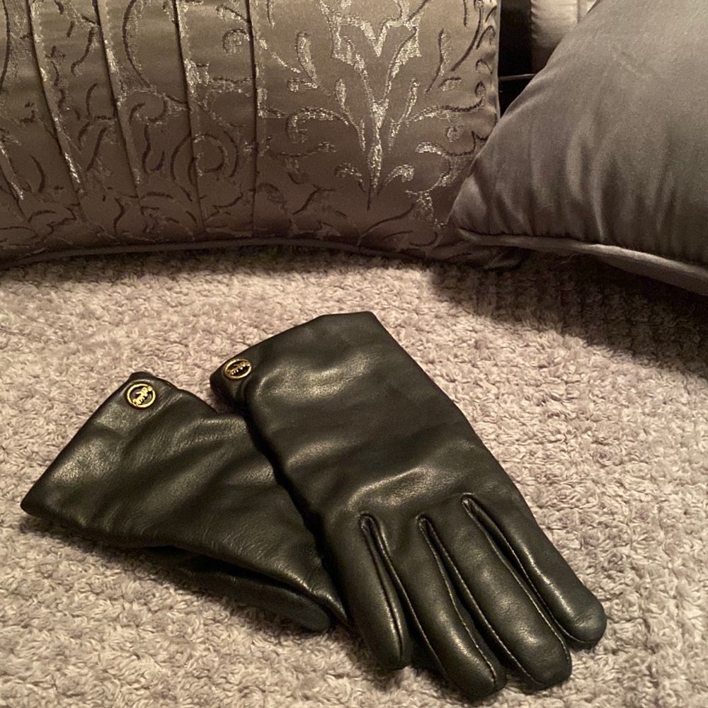 Coach Leather Gloves